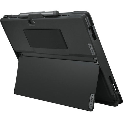 Lenovo Lenovo ThinkPad - Back cover for tablet - silicone, polycarbonate, thermoplastic polyurethane (TPU) - black - for ThinkPad X12 Detachable 20UV, 20UW