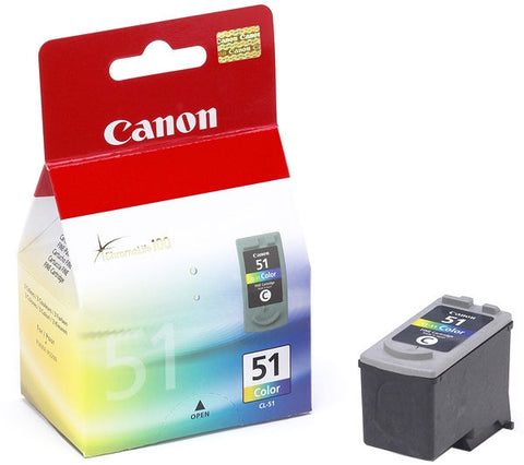 Canon, Inc (CL-51) High Yield Color Ink Cartridge