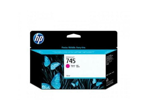 HP 745 (F9J95A) Magenta Original Ink Cartridge (130 ml)