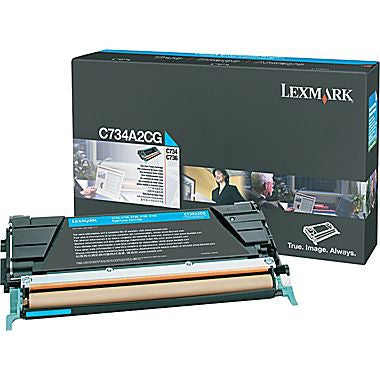 Lexmark Cyan Toner Cartridge (6000 Yield)