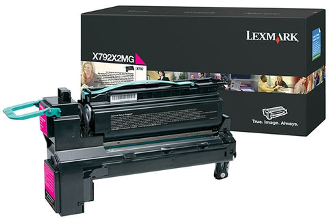 Lexmark Extra High Yield Magenta Toner Cartridge (20000 Yield) (For Use in Model X792/XS796)