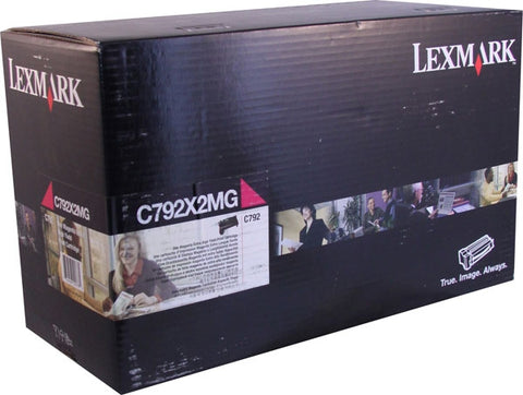 Lexmark Extra High Yield Magenta Toner Cartridge (20000 Yield) (For Use in Model C792/CS796)