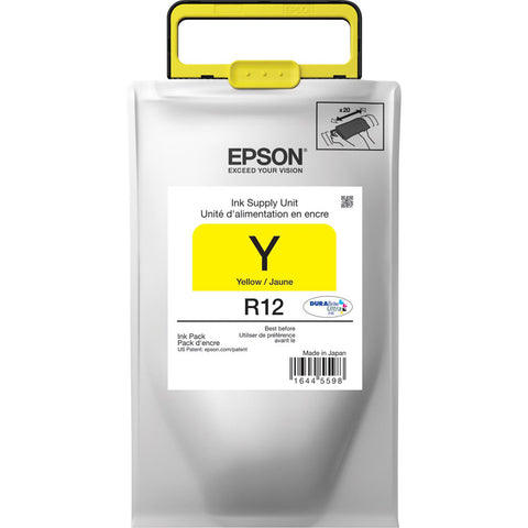 Epson TR12 YELLOW INK CARTRIDGE, STANDARD CAPACITY