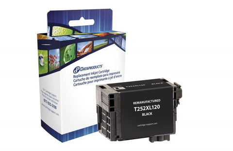 Epson Ink Line Remanufactured Epson Remanufactured T252XL120 Black High Yield Ink Cartridge