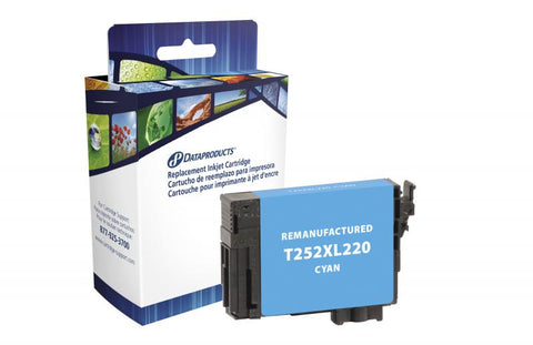 Epson Ink Line Remanufactured Epson Remanufactured T252XL220 Cyan High Yield Ink Cartridge