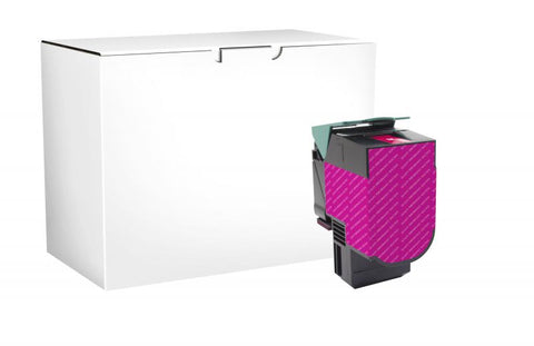 Clover Technologies Group, LLC High Yield Magenta Toner Cartridge for Lexmark CX410/CX510