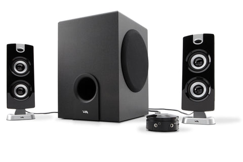 Cyber Acoustics Platinum CA-3602 2.1 Speaker System - 30 W RMS