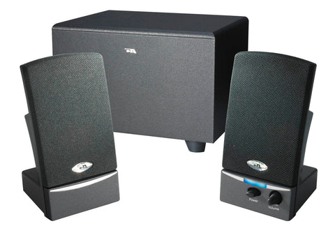 Cyber Acoustics CA-3001 2.1 Speaker System - 8 W RMS - Black
