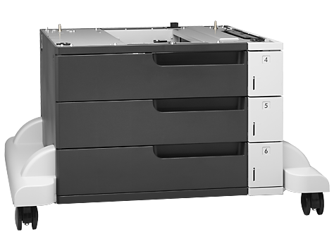 HP 3 x 500-Sheet Feeder and Stand