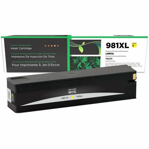 Clover Technologies Group, LLC Remanufactured High Yield Yellow Ink Cartridge for HP L0R11A (HP 981XL)