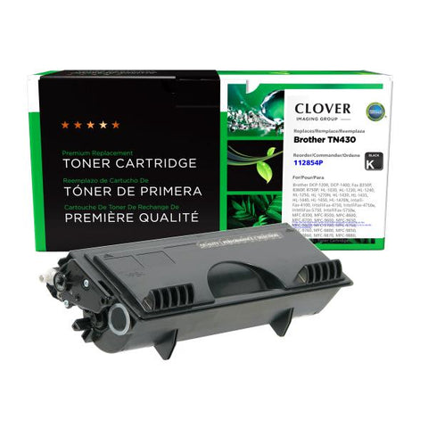 Clover Technologies Group, LLC Remanufactured Toner Cartridge (Alternative for Brother TN430) (3000 Yield)