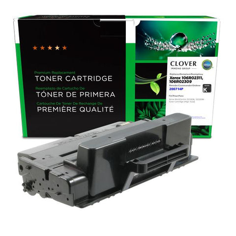 Clover Technologies Group, LLC Remanufactured High Yield Toner Cartridge for Xerox 106R02311/106R02309