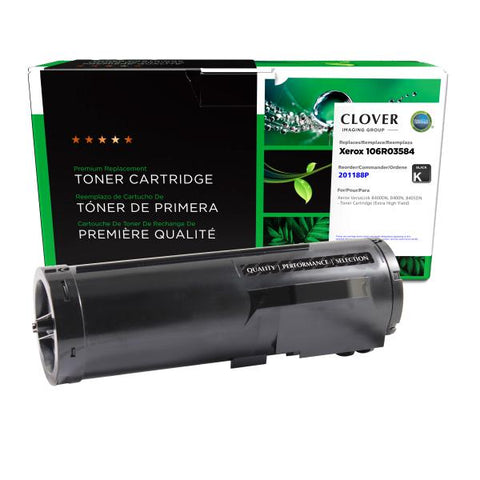 Clover Technologies Group, LLC Extra High Yield Toner Cartridge for Xerox 106R03584