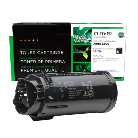 Clover Technologies Group, LLC Clover Remanufactured High Yield Black Toner Cartridge for Xerox 106R03869