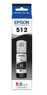 Epson T512120-S INK Bottle Dye Photo Black