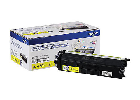 Brother Super High Yield Yellow Toner Cartridge (6500 Yield)