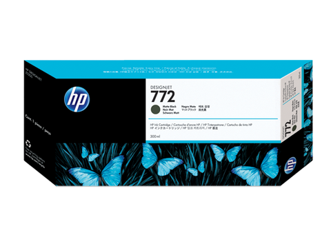 HP 772 (CN635A) Matte Black Original Ink Cartridge (300 ml)