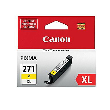 Canon, Inc (CLI-271XL) High Yield Yellow Ink Cartridge (10.8ml)