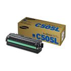 Samsung CLT-C505L High Yield Cyan Toner Cartridge (SU037A)