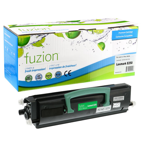 Fuzion Lexmark E250A11A Compatible Toner - Black