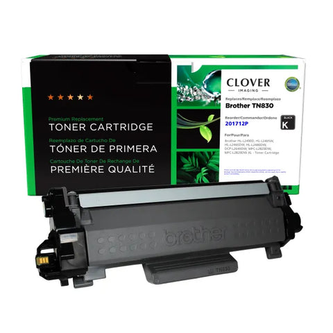 Clover Imaging Remanufactured Toner Cartridge For Brother TN830