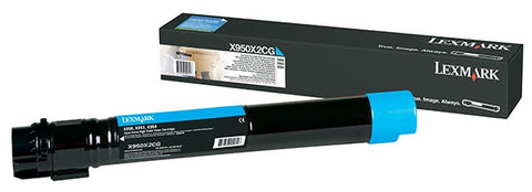 Lexmark High Yield Cyan Toner Cartridge (22000 Yield)