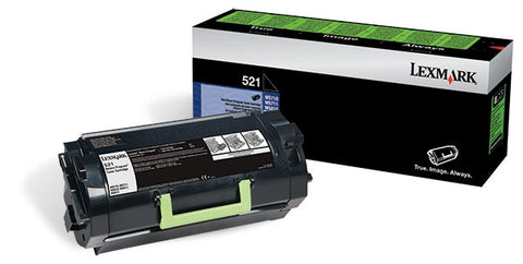 Lexmark (521) Return Program Toner Cartridge (6000 Yield)