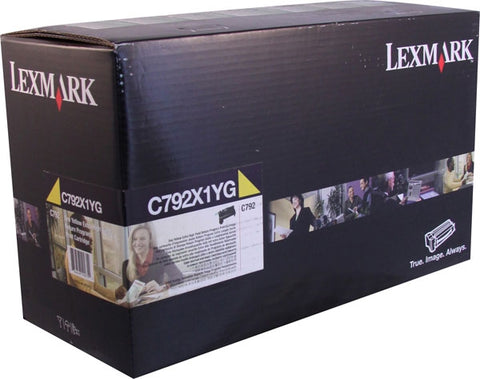 Lexmark Extra High Yield Yellow Return Program Toner Cartridge (20000 Yield)