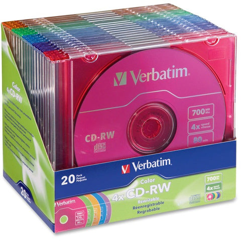 Verbatim America, LLC Slim Case CD-RW