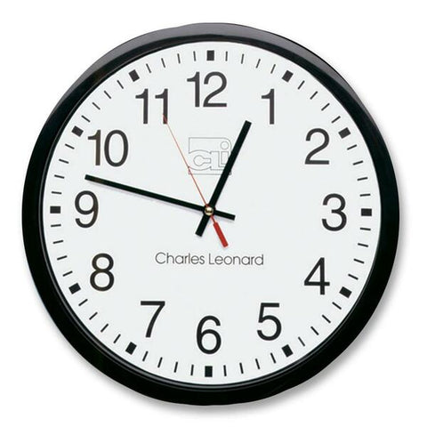 Charles Leonard, Inc 12" Quartz Wall Clock