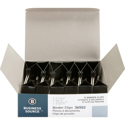 Business Source Business Source Fold-back Binder Clips