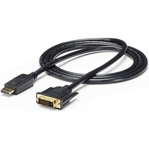 StarTech 6 ft DisplayPort to DVI Cable - M/M