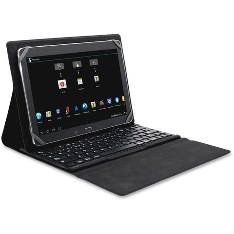 ACCO Brands Corporation KeyFolio Fit Universal 10" Tablet Case for Android - Black