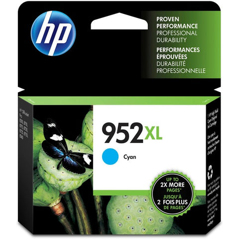 HP 952XL High Yield Cyan Original Ink Cartridge