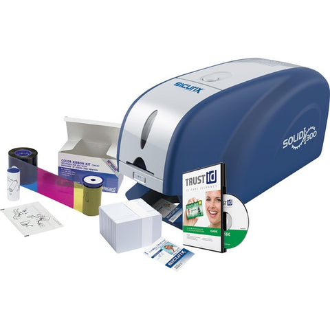 Baumgartens SICURIX Single Sided Dye Sublimation/Thermal Transfer Printer - Color - Desktop - Card Print