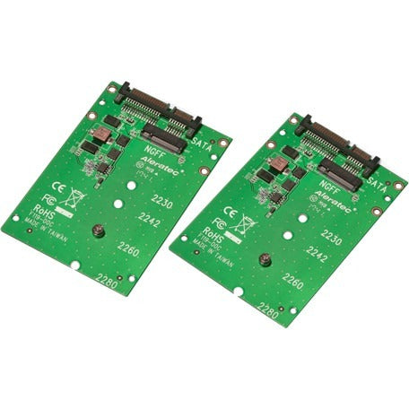 Aleratec, Inc M.2 NGFF SATA SSD to SATA Converter 2-Pack
