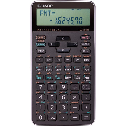 Sharp Electronics 10-digit Professional Financial Calculator