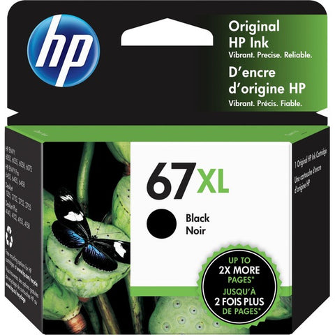 HP Inc. 67XL High Yield Black Original Ink Cartridge