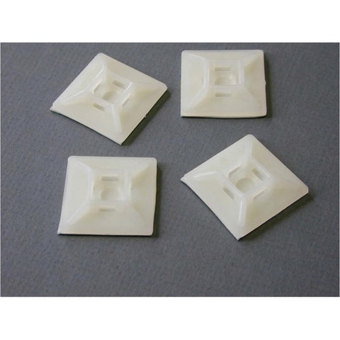 StarTech Self-adhesive Nylon Cable Tie Mounts - Pkg of 100