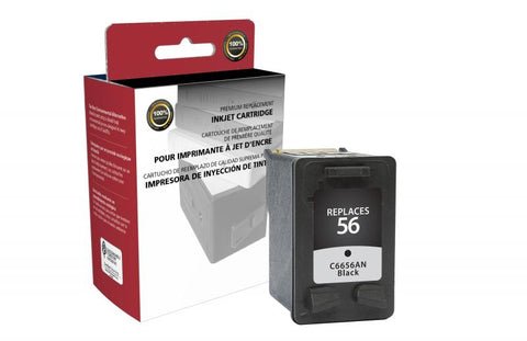 CIG Black Ink Cartridge for HP C6656AN (HP 56)