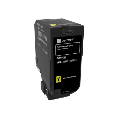 Lexmark Yellow Return Program Toner Cartridge (3000 Yield)