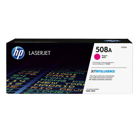 HP 508A (CF363A) Color LaserJet M552 M553 (Flow) MFP M577 Magenta Original LaserJet Toner Cartridge (5000 Yield)