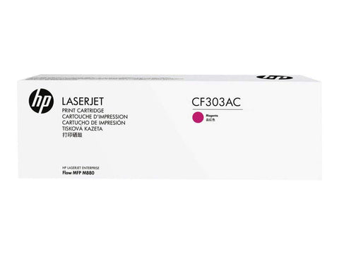 HP 827A (CF303AC) Color LaserJet Enterprise flow M880 MFP Magenta Original LaserJet Contract Toner Cartridge (32000 Yield)