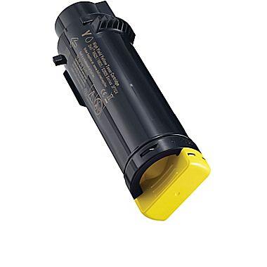 Dell H625 H825 S2825 High Yield Yellow Toner Cartridge (OEM# 593-BBOZ) (2500 Yield)