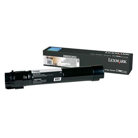 Lexmark XS955dhe High Yield BlackToner Cartridge (32000 Yield)