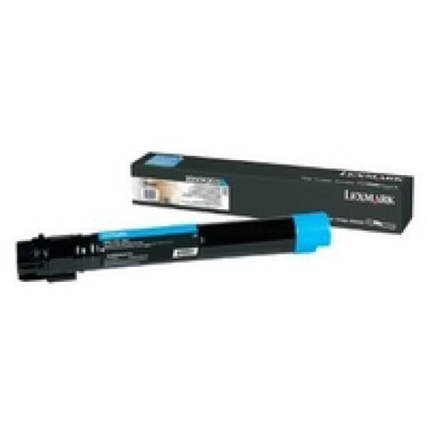 Lexmark XS955dhe High Yield Cyan Toner Cartridge (22000 Yield)