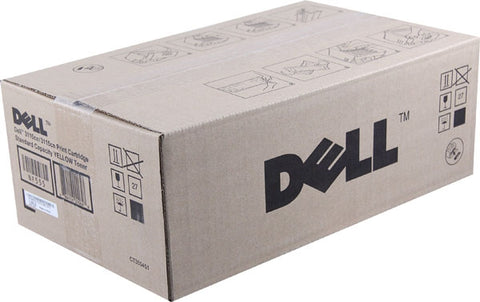 Dell 3110CN 3115CN Yellow Toner Cartridge (OEM# 310-8099 310-8402) (4000 Yield)