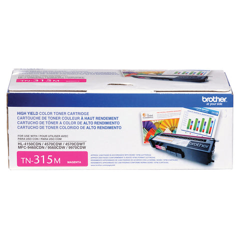 Brother HL-4150CDN 4570CDW 4570CDWT MFC-9460CDN 9560CDW 9970CDW High Yield Magenta Toner Cartridge (3500 Yield)