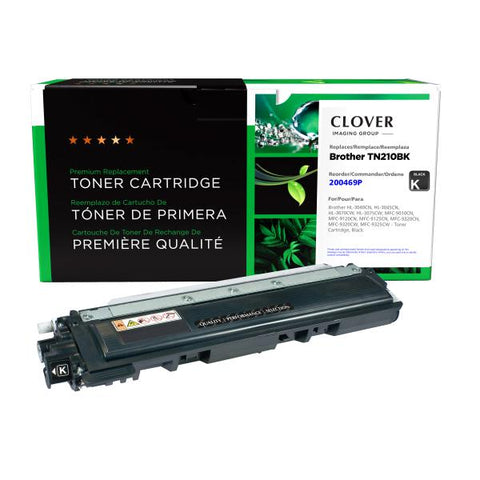 Clover Technologies Group, LLC Remanufactured Black Toner Cartridge for Brother TN210