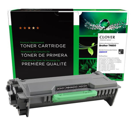 Clover Technologies Group, LLC Remanufactured High Yield Toner Cartridge for Brother TN850